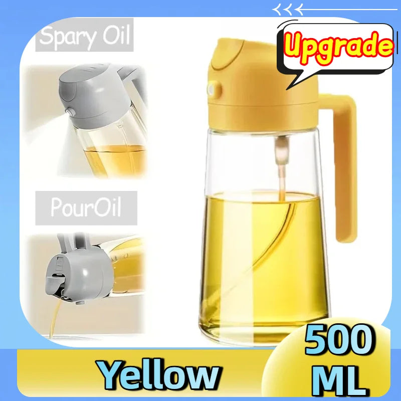 Oil Spray for Cooking Olive Oil Dispenser Plastic Bottle Sprayer Mist-Reusable Food Grade Oil Vinegar Spray Kitchen Accessories