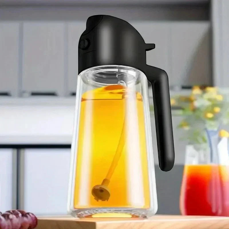 2in1 Glass Oil Sprayer Oil Spray Bottle
