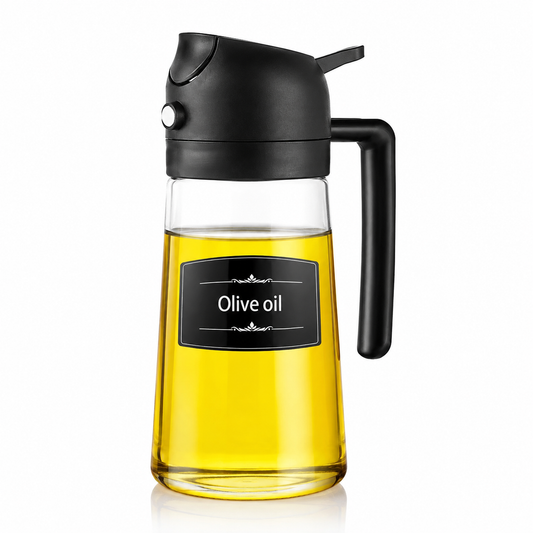 2-in-1 Olive Oil sprayer & Dispenser