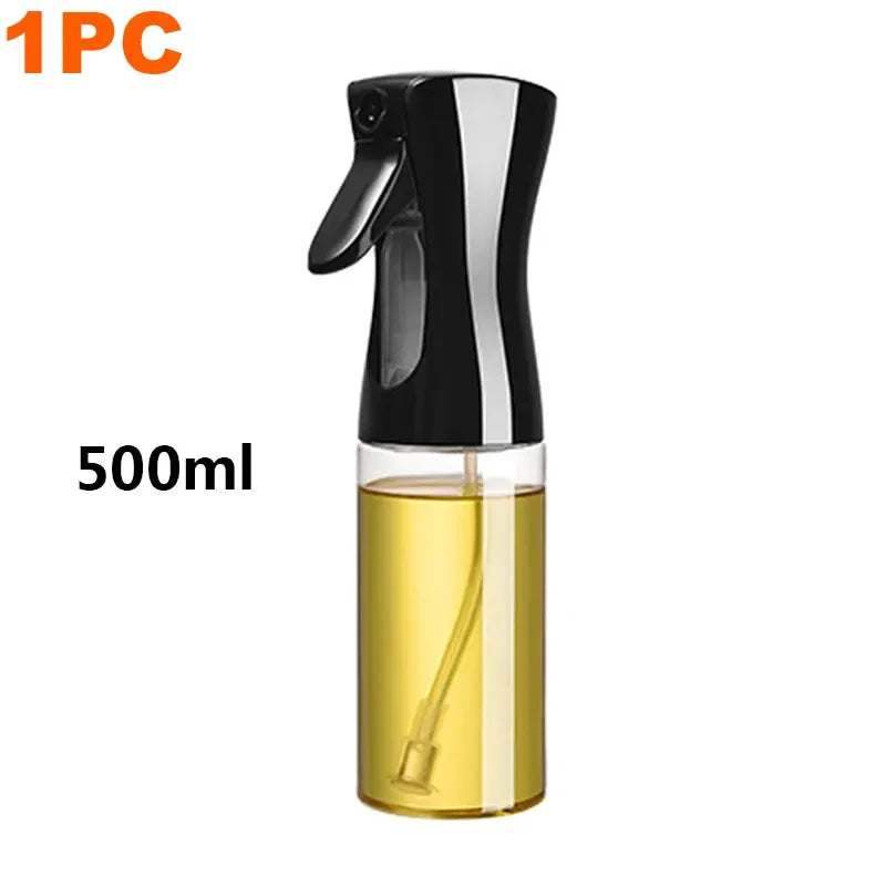 Oil Spray for Cooking Olive Oil Dispenser Plastic Bottle Sprayer Mist-Reusable Food Grade Oil Vinegar Spray Kitchen Accessories