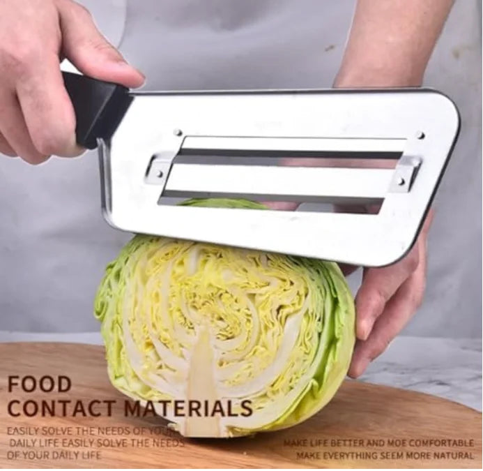 Cabbage Shredder for Coleslaw Sauerkraut cabbage slicer Cutter Chopper kitchen Knife Cabbage Peeler Lettuce Shredder lettuce Knife Cabbages Graters for Kitchen Fruit Vegetable Slicer Mandoline Slicers