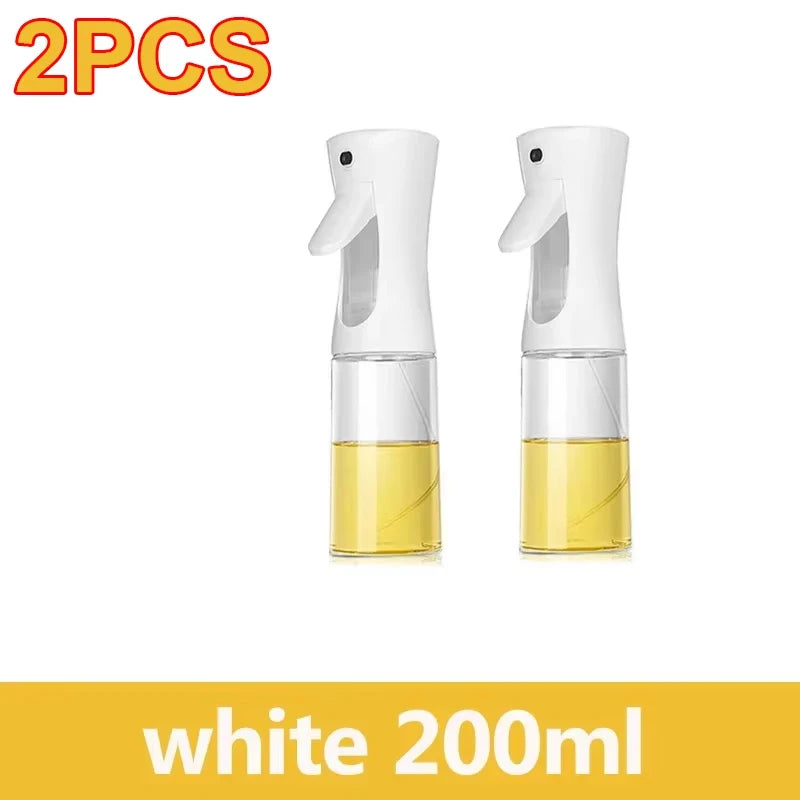 Oil Spray for Cooking Olive Oil Dispenser Plastic Bottle Sprayer Mist-Reusable Food Grade Oil Vinegar Spray Kitchen Accessories