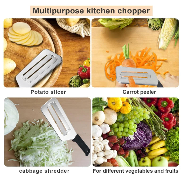 Cabbage Shredder for Coleslaw Sauerkraut cabbage slicer Cutter Chopper kitchen Knife Cabbage Peeler Lettuce Shredder lettuce Knife Cabbages Graters for Kitchen Fruit Vegetable Slicer Mandoline Slicers