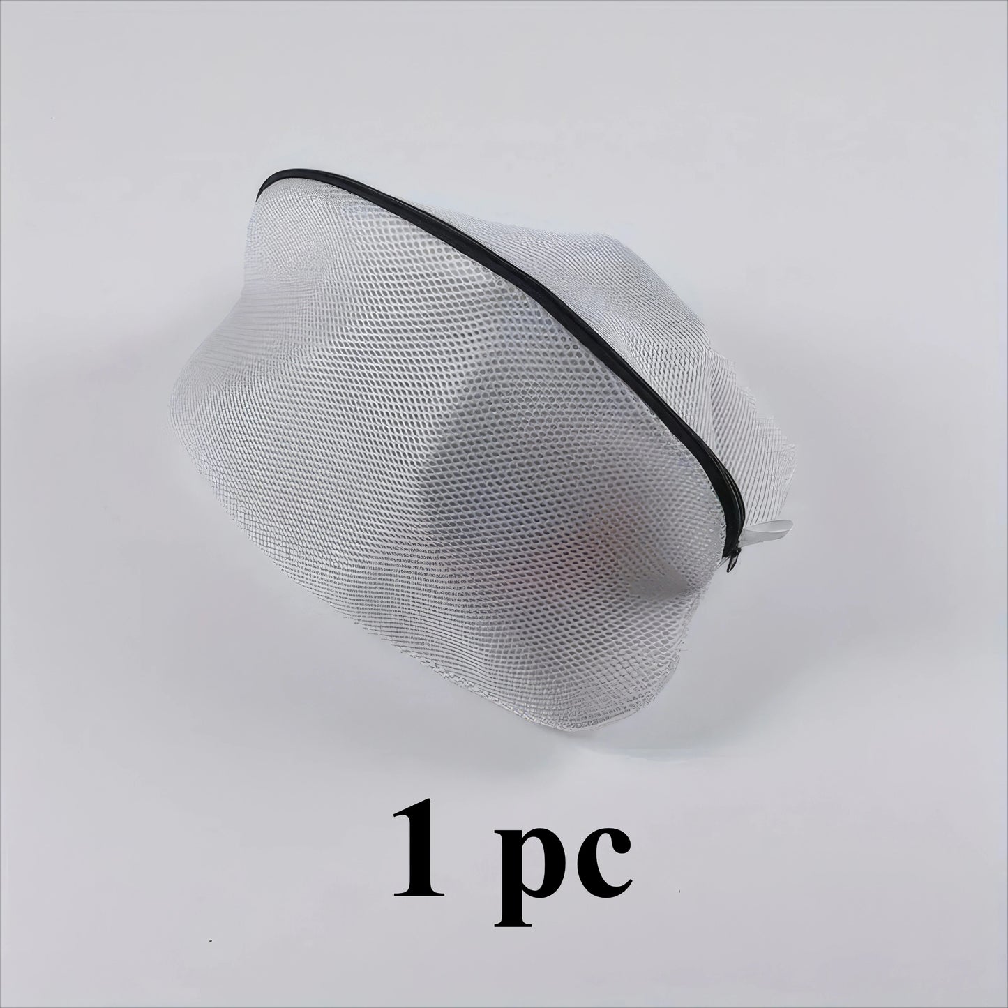 1 White Portable Lazy Shoe Bag, Sturdy and Durable, Reusable, Suitable for Washing Machines and Dryers